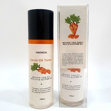 당근토너 150ml / 고보습 베타카로틴 오일 / 탄력에 좋은 영양토너, 2개 - 당근추출물