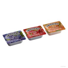 스머커스 콩코드 포도 딸기 오렌지 잼 3종 포션 컵형, 200개, 14g