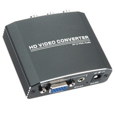 AV TO VGA 컨버터 아날로그 영상 변환 VTR CCTV DVR - 아날로그dvr