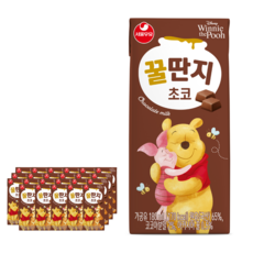 서울우유 딸기꿀딴지, 180ml, 720개