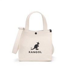 Kangol 캥거루 캔버스 스몰 스퀘어 백 숄더 메신저 백 Tiny Canvas Tote Bag Mini 3777