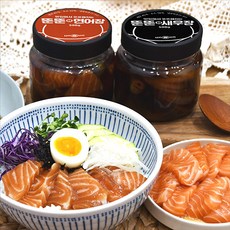 [뚠뚠푸드] 뚠뚠 간장 생연어장 500g, 500g x 1개