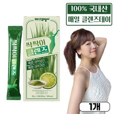 [메이큐헬시] 국내산 새싹보리 싹싹이 클렌즈주스 디톡스 간편한 스틱포 액상 10포, 1개, 10회분