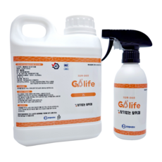 지오투라이프2리터 실내탈취제 무향 반려동물 에어컨 화장실 새집증후군 차량 곰팡이 냄새제거 다목적탈취제