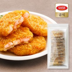 비비수산 사세 빵가루 리얼 새우튀김 패티 65g*10개입