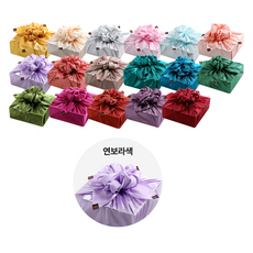 아우룸 포장 예단 명절 보자기 대 (108*108cm), 3개, 연보라색