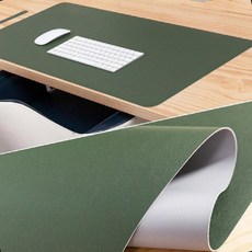 데스크매트 마우스 장패드 매트 가죽 전신 덮게 풀밭