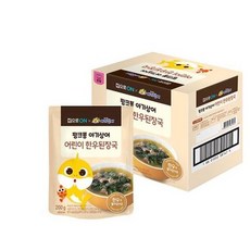집으로ON 핑크퐁 아기상어 한우된장국 200gx5개, 7개, 200g