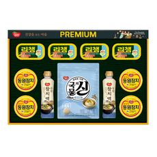 동원 참치 프리미엄8호 선물세트 + 쇼핑백, 1세트