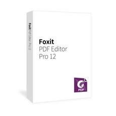 [foxit] Foxit PDF Editor Pro 팍스잇(폭스잇) 에디터 프로 [일반용(개인 및 기업)/패키지/영구]