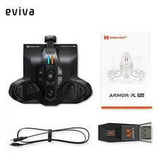 ARMOR-X 프로 확장 키 후면 패들 Xbox 시리즈 X/S 컨트롤러용 윈도우 PC용 무선 백 버튼 부착, 아머-X 프로 블랙, 01 ARMOR-X Pro Black, 1개