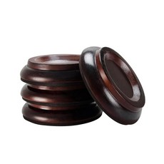 피아노커버 피아노덮개 의자 매트 단단한 나무 발 수직 보호 패드 방음 소음 감소 미끄럼 방, 1개입, 1개