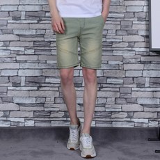 남자연청반바지