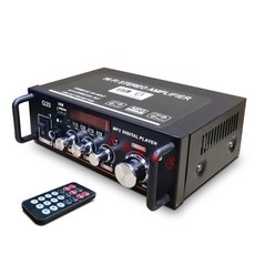 블루투스 오디오 앰프 HIFI 스피커 USB/SD/FM+리모컨 - 차량용멀티미디어플레이어dvx-130004kuhd앰프형