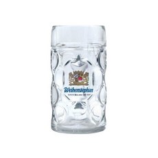Weihenstephan 독일 딤플 맥주 스타인 머그 1리터