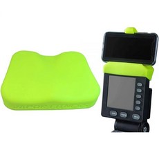 컨셉 2 조정기 및 PM5 모니터용으로 설계된 노란색 전화기 홀더 실리콘 시트 커버 콤보