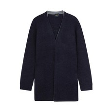 SGNAL 19FW [NAVY] 알파카 블랜드 롱 가디건 TGSW9D802N2