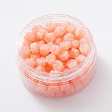 고양이 발톱 래커 곡물 귀여운 미학 씰 반투명 무연 소형 캔 휴대용 양초 만들기, michafen 150li, 1개