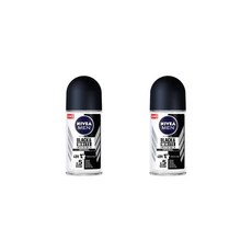 니베아 Nivea MEN 48h 맨 블랙앤화이트 데오드란트, 2개, 50ml