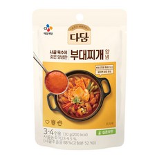 다담 사골부대 찌개양념, 130g, 6개