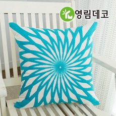 나라데코피쉬자수원형쿠션