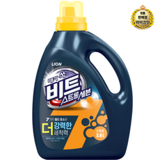 라이브 비트 스트롱 세븐 드럼용 액상세제 본품, 3L, 4개