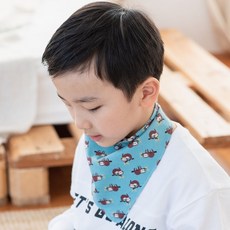 봄 가을 양면 스카프빕 턱바이 외출 필수품