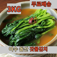 여수천사돌산갓김치