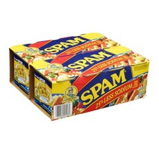 Hormel Spam 25% Less Sodium 호멜 스팸미국 햄 저염 340g 8캔