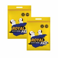  금강아지 배변패드 로얄 더블 60*75 100매 X 2 총 200매, 단품 