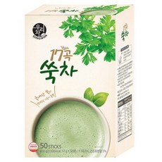 우리차 17곡 쑥차, 17g, 350개입, 2세트
