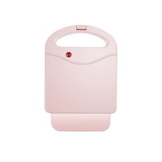 휴대용 다기능 전기 샌드위치 메이커 파니니 프레스 논스틱 코팅 가벼운 식품 제조 기계 아침 식사, PINK, 1개