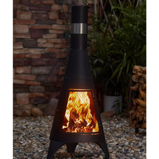 우드파이어 따스한 화목난로 야외 장작 화목난로 연통 캠핑용 불멍 인테리어, 160cm