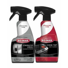 Weiman Stainless Steel Cleaner & Cooktop Daily Cleaner 와이만 스테인리스 스틸 쿡탑 클리너 355ml