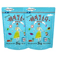 엄마의선택 베이킹소다, 3kg, 2개