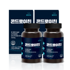 웰빙곳간 콘드로이친 글루코사민 MAX 1000mg 240정 8개월분 식약처 HACCP인증, 2개, 120정, 120정