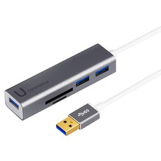 USB3.0 허브 3포트 멀티 마이크로SD카드리더기 핸드폰 메모리 디카 네비게이션 분배기, 본상품선택, 1개