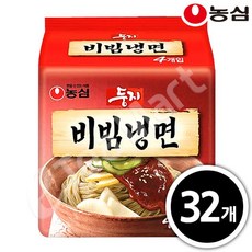 농심 둥지냉면 비빔냉면 162g x 32봉