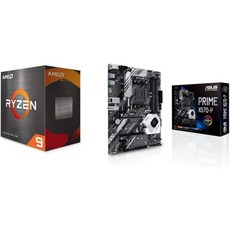 AMD Ryzen 95900X 12코어 24스레드 잠금 해제 데스크톱 프로세서, Desktop Processor + Motherboar - 라이젠95900x