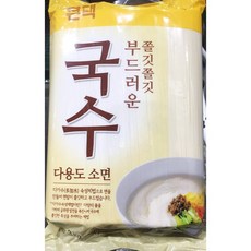 월드킹식자재 영미 국수 소면 3Kg X4 | 소면국수 탄소면상발열필름, 1