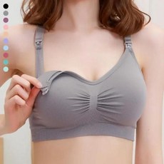 수유브라 임산부 빅사이즈 속옷 브래지어 뼈가없는 수유 옷 처짐 방지 모유 여성 통기성 락탄시아