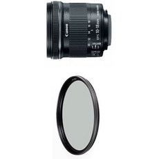 Canon EF-S 10-18mm f4.5-5.6 IS STM Lens w B+W 67mm XS-Pro HTC Kaesemann Circular Polarizer PROD11002, 상세 설명 참조0