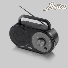 브리츠 BZ-R370 레트로 디자인 FM AM 휴대용 라디오