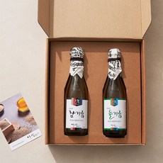 이삭방앗간 국산 저온압착 참기름 + 들기름 300ml 2구 선물세트