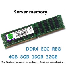 DDR38GB 램메모리 DDR4램 서버 REG ECC X99 마더보드용 DDR4 4GB 8GB 16GB 32GB 64GB 128GB PC4 2133MHZ 2400MHZ 2666MH, 9) DDR4 16GB 2400