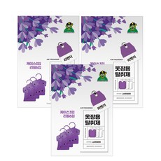 산도깨비 옷장용 탈취제 방향제 라벤더향 케이스3p 리필6p 3팩, 1세트