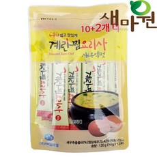 계란찜요리사 새우액젓 12개들이 계란찜소스, 1개, 120g