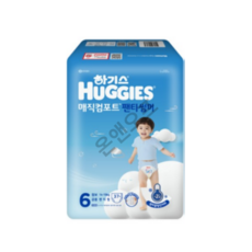 하기스 2024 매직컴포트썸머 팬티형 기저귀 남여공용, 6단계, 37매