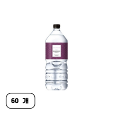 휘오 다이아몬드 EC 네추럴 미네랄 워터, 2L, 60개