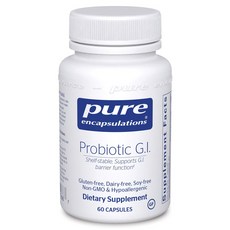  퓨어 인캡슐레이션 Probiotic GI 100억 유산균 60 캡슐 Shelf Stable Probiotic Blend, 1통, 60개입 